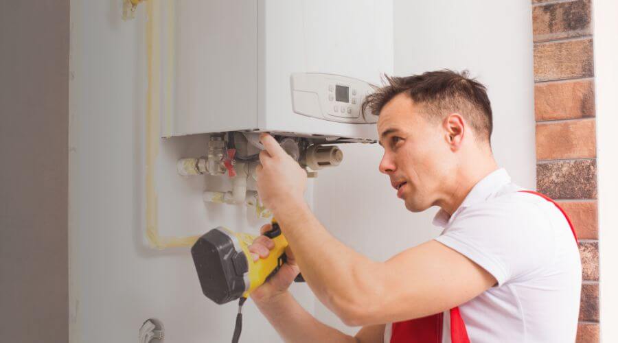 Local water heater installation in Holabird, SD